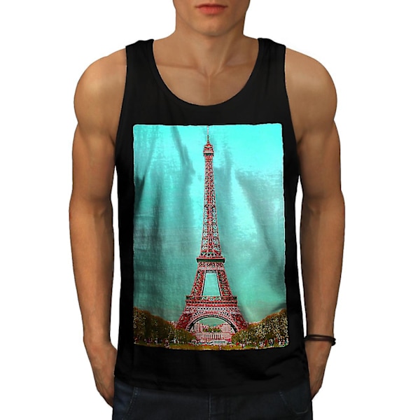 Paris Photo Park Mode Män Linne XXL