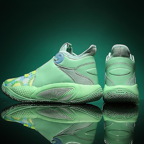 Herr basketskor Mode löparskor Andas Sneakers Fr861 Green 44