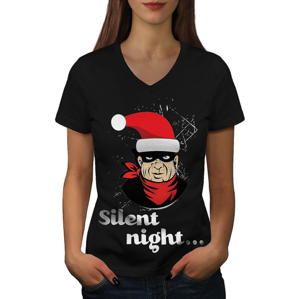 Tjuvhatt Santa Women T-shirt 3XL