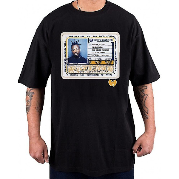 Wu-wear Odb Stamp Tee Svart T-shirt T-shirt Wu-tang Clan M