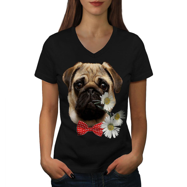 Mops Puppy Admirer Women T-shirt 3XL