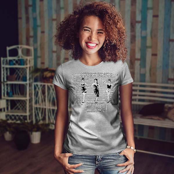 Strange Girls Hot Sexy Women Greyt-shirt XXL