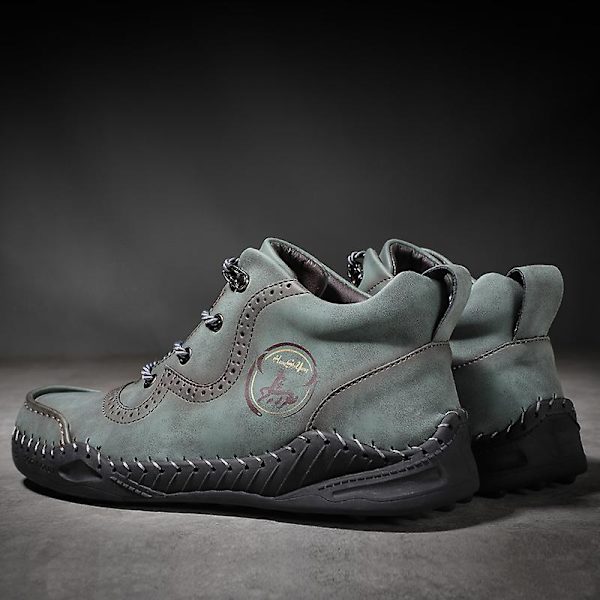 Utomhusstövlar för män Mode Casual Boots 1G668 Green 41