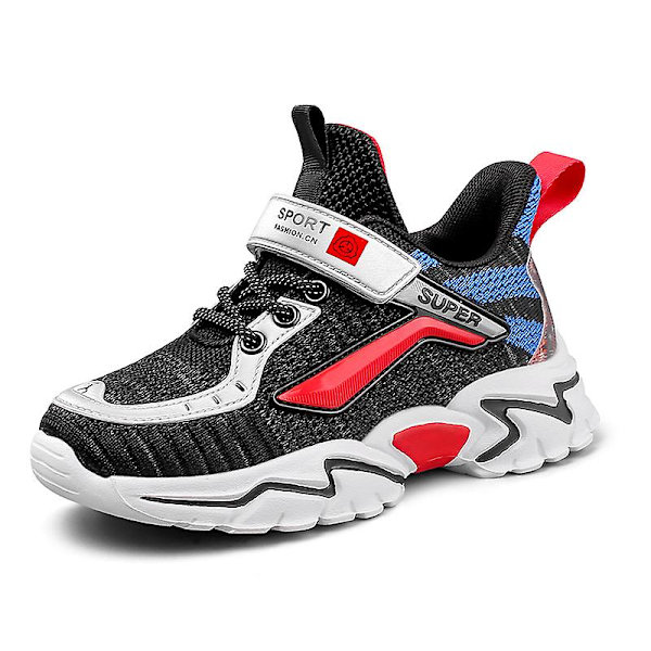 Barnsneakers Andas löparskor Mode Sportskor Fr9109 BlackBlue 31