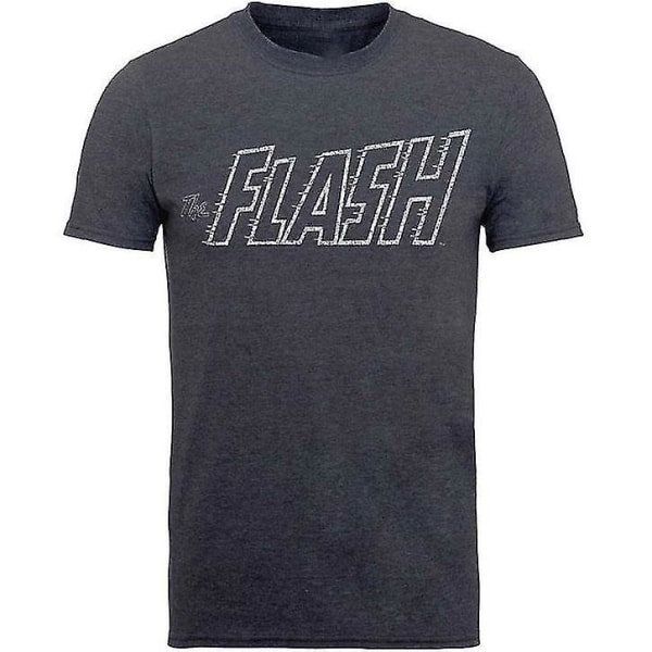 Flash Crackle Logo T-shirt L