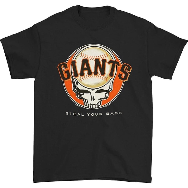 Grateful Dead San Francisco Giants stjäl din bas-t-shirt XXXL
