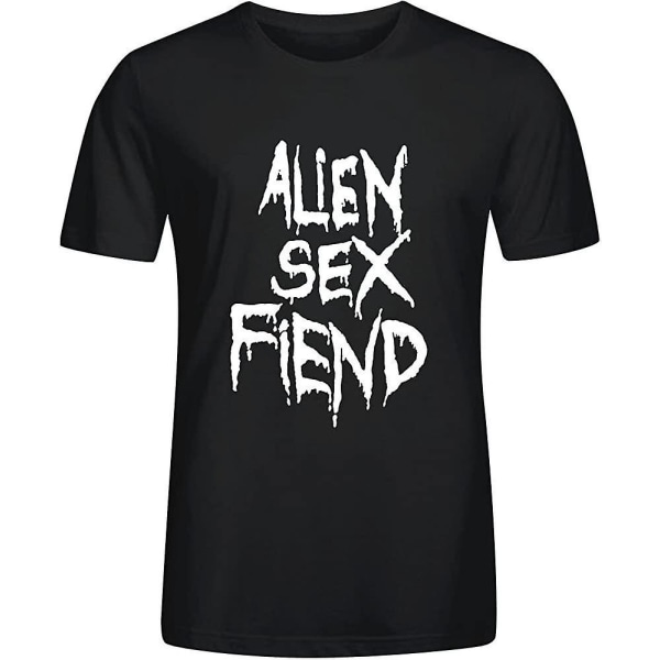 Alien Sex Fiend Alla våra gårdagar Designa dina egna T-shirts Herr rund hals XL