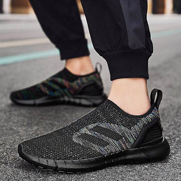 Herr Dam Sneakers Andas löparskor Mode Sportskor 867 Black 41