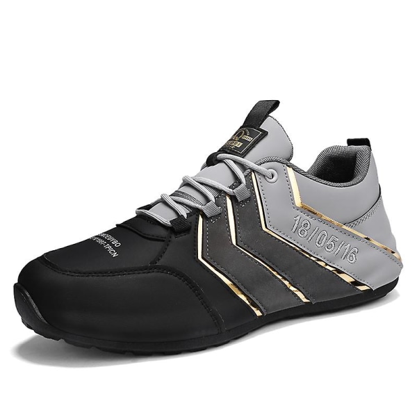 Herrsneakers Andas löparskor Mode Sportskor 3Bq003 BlackGray 43