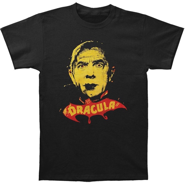 Dracula Dracula i gul T-shirt M