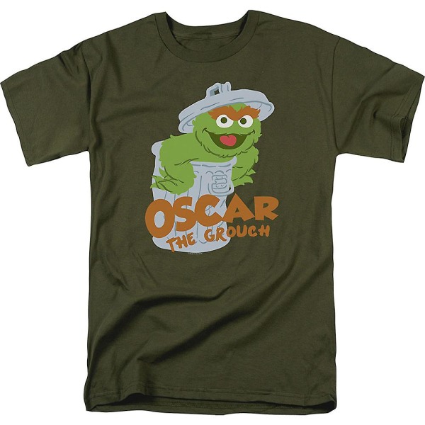 Oscar The Grouch Sesame Street T-shirt L