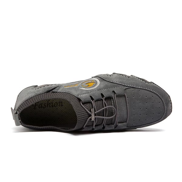 Herr Casual Skor Peas Skor Fr036 Gray 38