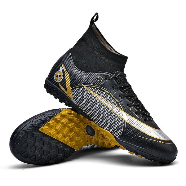 Fotbollsskor för damer Spikes Fotbollsskor för ungdomar Stövlar Athletic Sneaker 3C2588G Black 41