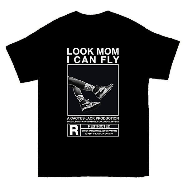 Travis Scott Jordan Look Mom I Can Fly T-shirt XL