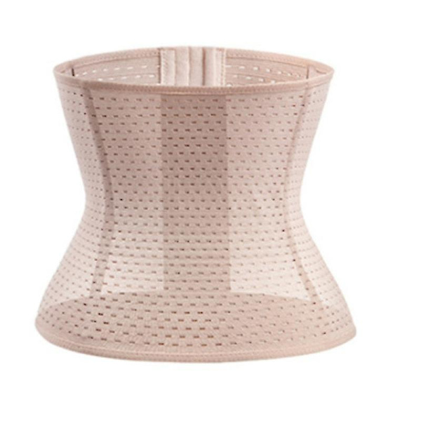 Korsettbälte för kvinnor i waist trainer : Underkläder Sport Mage Control Long Torso Shapewear DEEP BEIGE 3XL