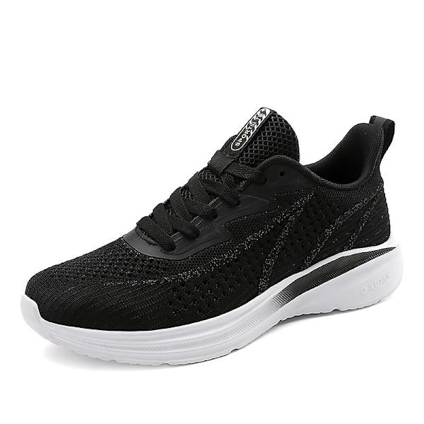 Herrskor Flyknit Sneakers Andas Slip-On löparskor n2205 41