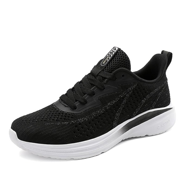 Herrskor Flyknit Sneakers Andas Slip-On löparskor n2205 43