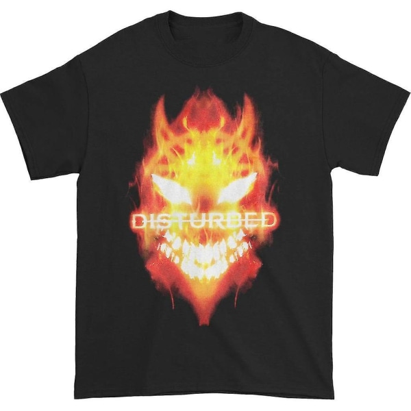 Disturbed Flaming Guy T-shirt XXXL