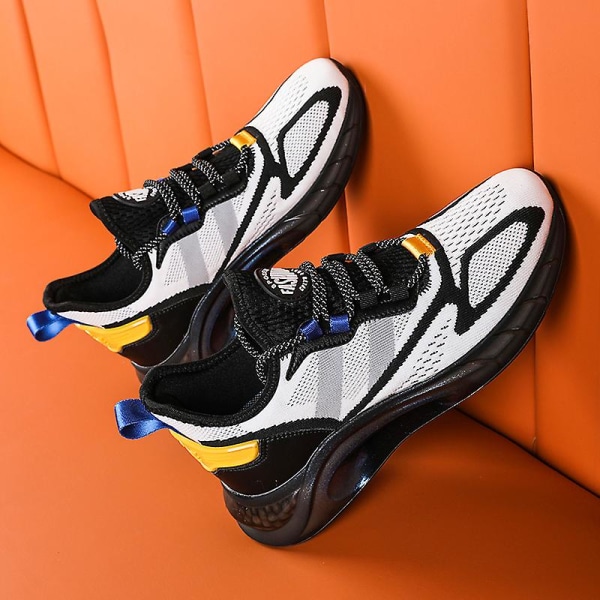 Sportlöparskor för herr Flying Knit Casual Shoes 1G9938 Yellow 36