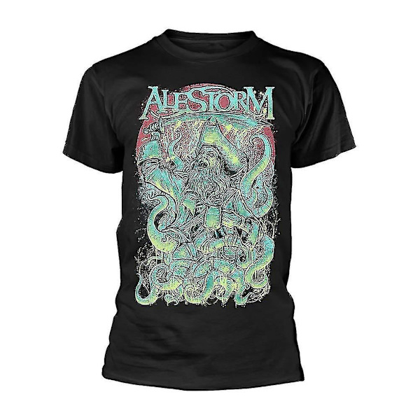 Alestorm du slåss som en mjölkbonde T-shirt kläder L