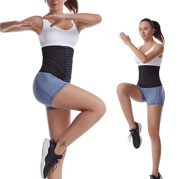 Bastu Korsett Waist trainer Pärmar Shapers Slimming Bälte Underkläder Mage Slida Kroppar För Kvinnor Body Shaper Shapewear,blå 01