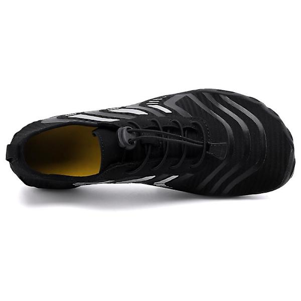 Vattenskor för män Snabbtorkande Sport Aqua Skor 3Ba816 Black 45