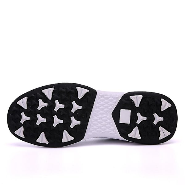 Herr Sport Löparskor Golfskor Halkfria Sneakers Fr21818 White 43