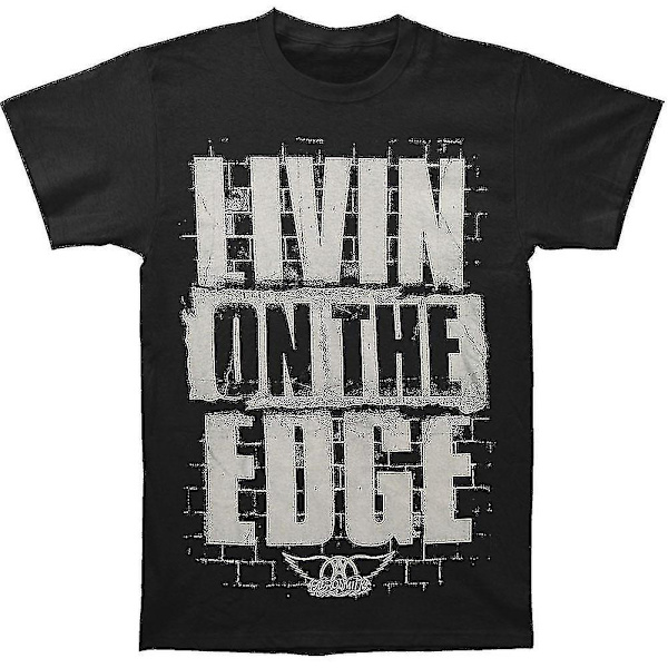 Tmall Aerosmith Livin On The Edge T-shirt i tegelvägg M