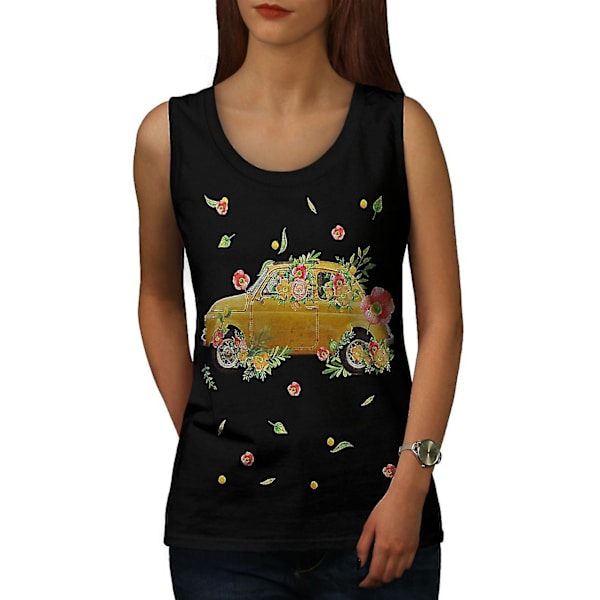 Hippie bil Klassisk bil dam linne 3XL