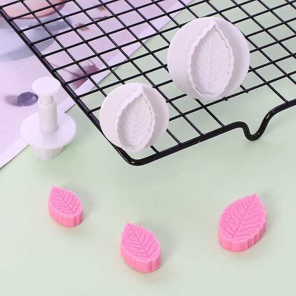 Rose Leaf Embossing Form Set