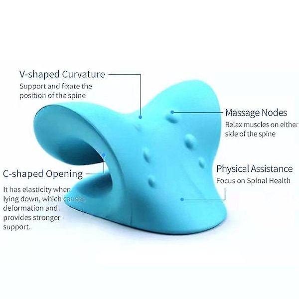 Neck Shoulder Stretcher Relaxer Cervical Shoulder Relaxer Device Massage Kudde