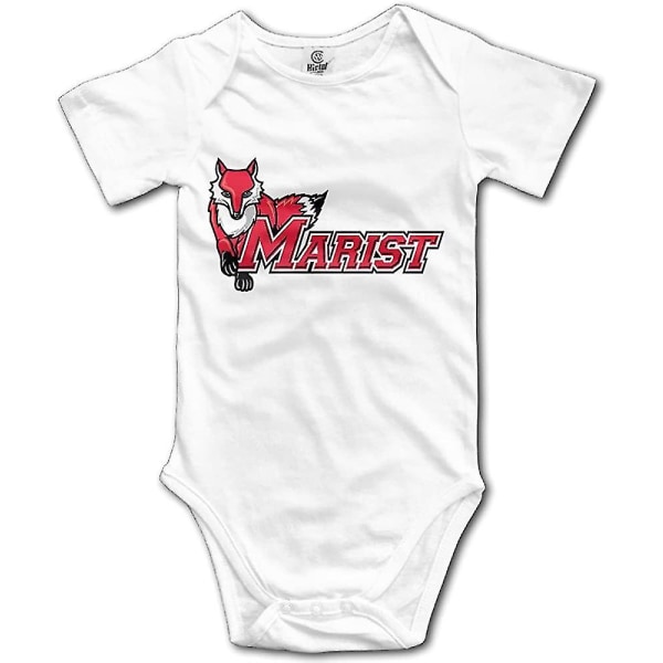 Drtop Unisex Baby Marist College Liberal Arts College New York kortärmad body