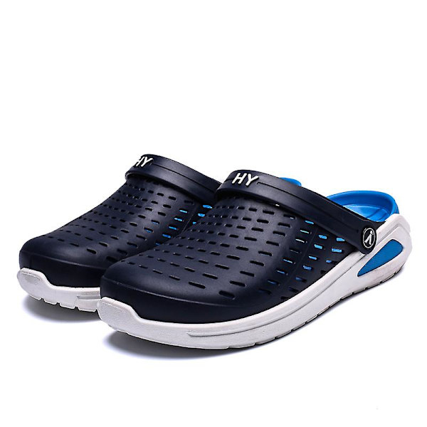Strandtofflor för män Modesandaler Utomhus Halkfria inomhusskor 3B6009 Blue 41