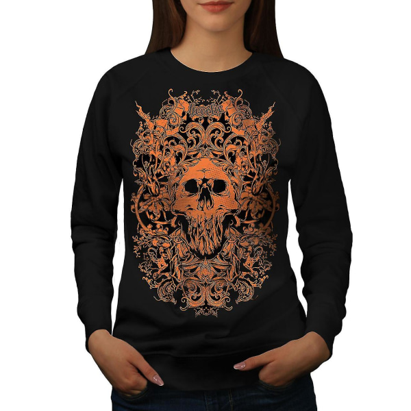 Death Ghost Horror Sweatshirt för kvinnor 3XL