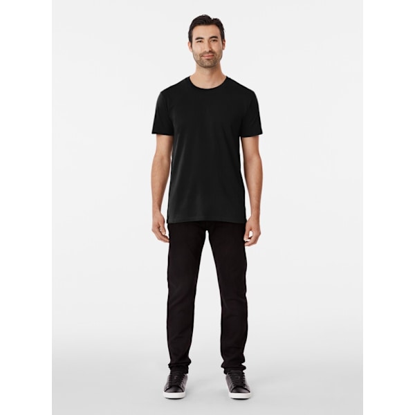 Söt och leende trädgårdsmästarflicka med kaktus och små växter kawaii Premium T-shirt Black XL_Back