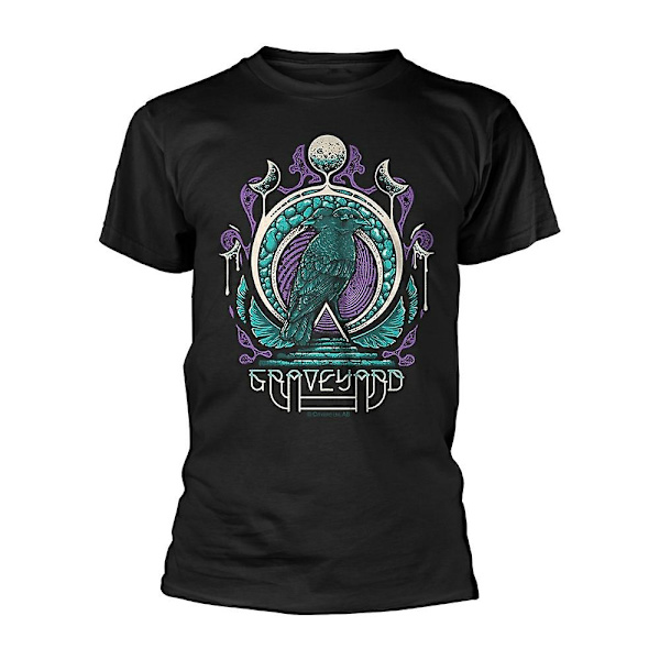 Graveyard Two Headed Bird T-shirt M