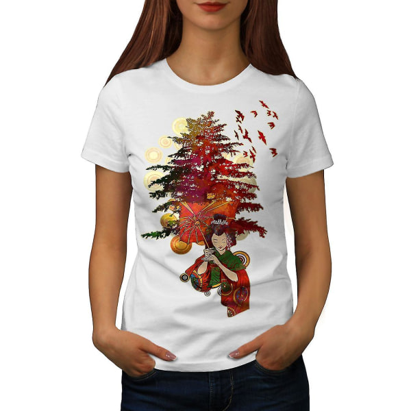 Asian Art Women T-shirt för flicka M