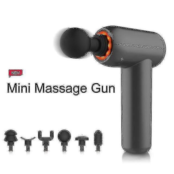 Elektrisk massageapparat Muskelmassagepistol Muskelstimulator Vibrerande ryggnackmassager