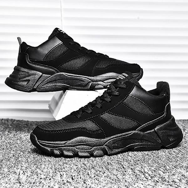 Herrsneakers Andas löparskor Mode Sportskor 3Aj026 Black 41