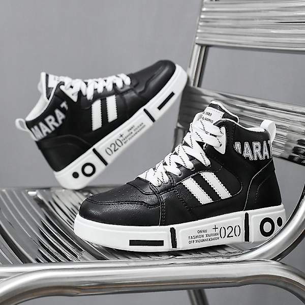 Barnskor Andas Sports löparskor Anime Sneakers Black 34