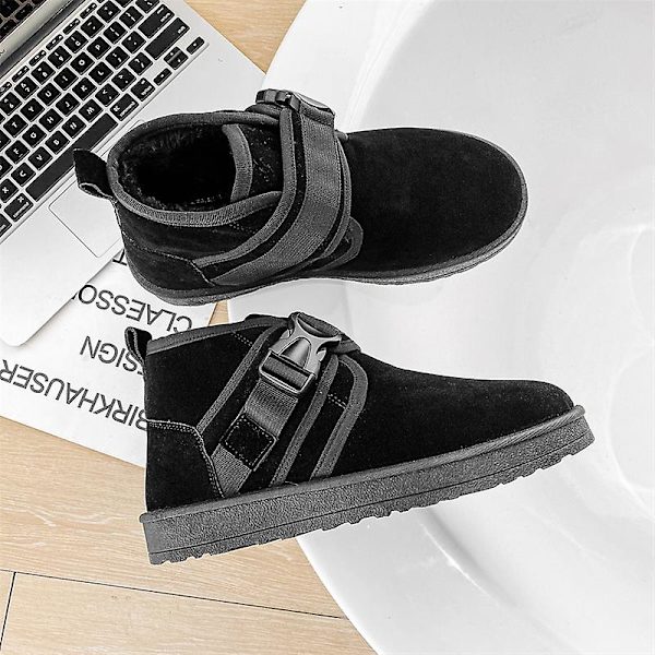 Herr Vinterskor Varmbröd Skor Snow Boots Frcb985 Black 41
