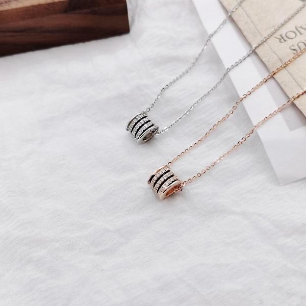Lätt lyx liten midja halsband sterling silver japanska och koreanska temperament