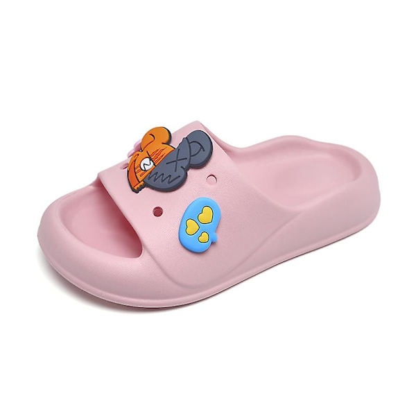 Barn Strandtofflor Modesandaler Utomhus Halkfria inomhusskor Yj829-2 Pink 170