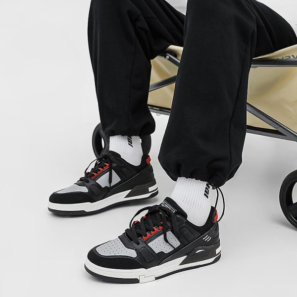 Herrsneakers Andas skateboardskor för dam Löparskor Ln8803 Black 43