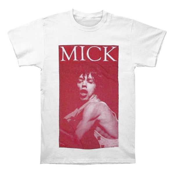 The Rolling Stones Mick Maroon T-shirt L