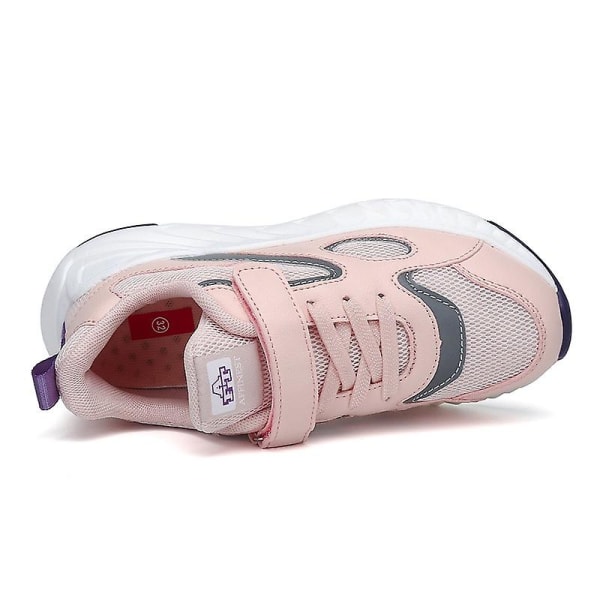 Barn Sneakers Pojkar Flickor Andas löparskor Mode Sportskor K851 Pink 30