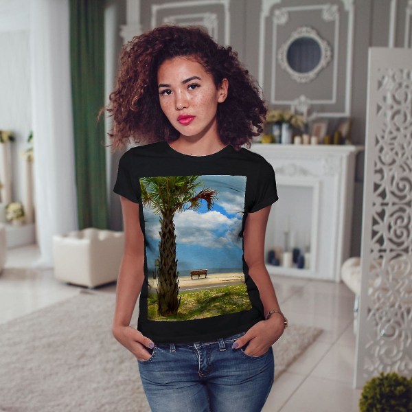 Palm Beach Sky Nature Women T-shirt M