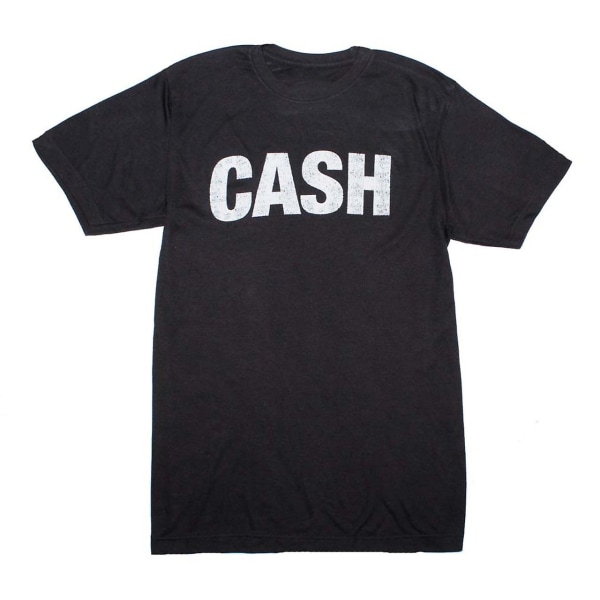Johnny Cash T-tröja Johnny Cash Cash bleknade T-shirt M