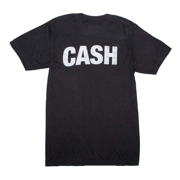 Johnny Cash T-tröja Johnny Cash Cash bleknade T-shirt XL