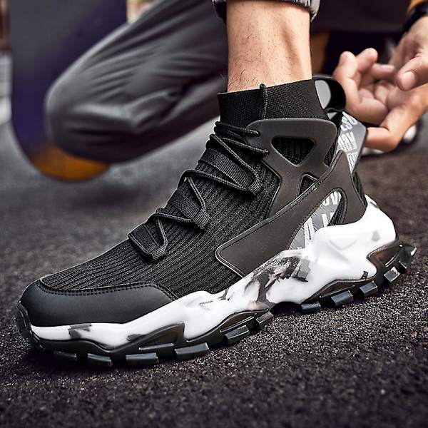 Basketskor för män Andas Sneakers Löparskor 3Alt12 Black 41